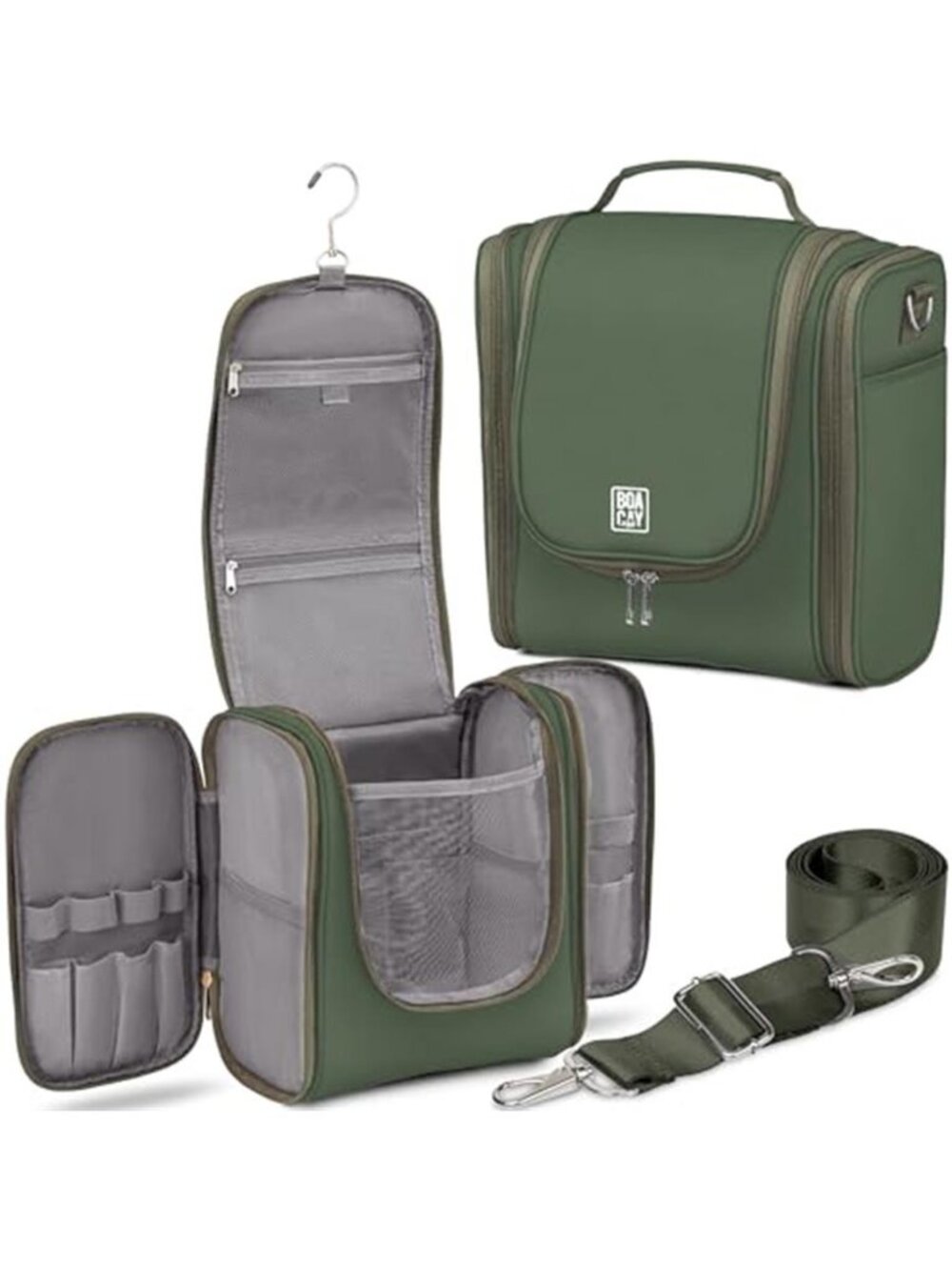 Extra Large Hanging Toiletry Bag Travel Makeup Cosmetic Organizer Waterproof